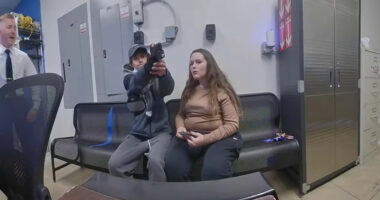 SEE IT: Shoplifting Suspect Pulls Gun on Officer; Subdued by Walmart Employee