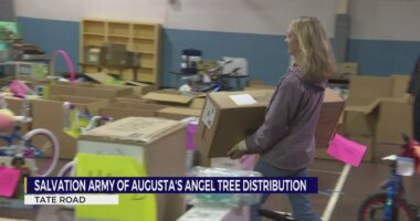 Salvation Army of Augusta holds distribution for Angel Tree campaign