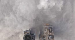 Schools told to keep children inside as polluted fog envelops Bosnian capital