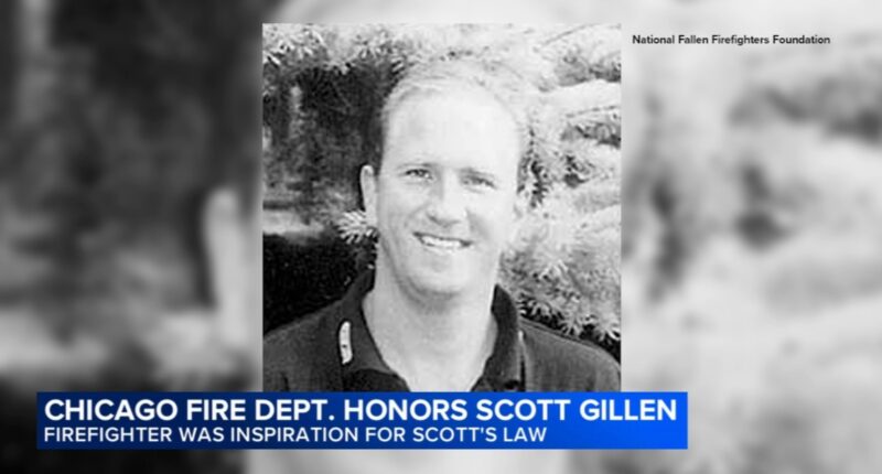 Scott's Law Illinois: Chicago Fire Department honors fallen Lt. Scott Gillen, killed in Dan Ryan Expressway crash
