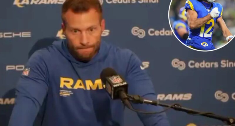 Sean McVay blindsided by Puka Nacua postgame tweet question in tense press conference