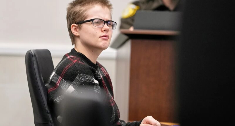 FILE - Morgan Geyser appears in a Waukesha County courtroom, Jan. 9, 2025, in Waukesha, Wis. (AP Photo/Morry Gash, file)