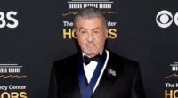 Sylvester Stallone Carries a Cane on 2025 Kennedy Center Honors Red Carpet