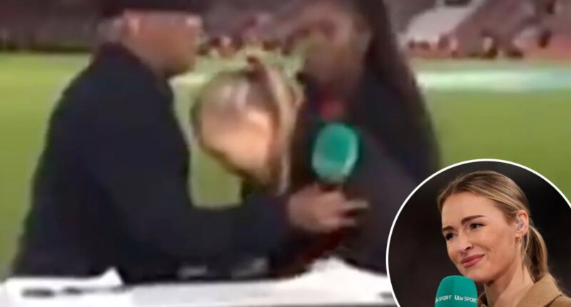 TV presenter Laura Woods collapses on-air during soccer broadcast