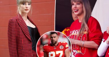 Taylor Swift joined by Selena Gomez and Lena Dunham at Chiefs vs. Texans game