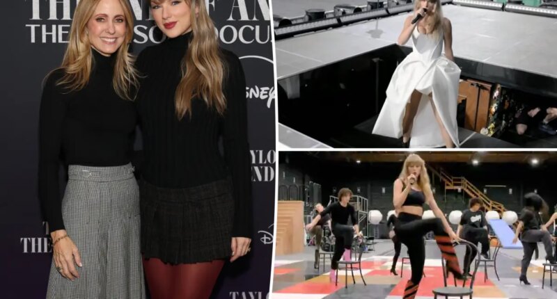 Taylor Swift makes surprise appearance at 'End of an Era' screening for family and tour crew