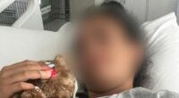 A 14-year-old girl bravely took a bullet to her thigh as she shielded two toddlers from the gunfire that rained down on crowds at Bondi Beach. ﻿