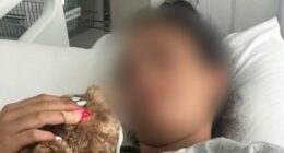 A 14-year-old girl bravely took a bullet to her thigh as she shielded two toddlers from the gunfire that rained down on crowds at Bondi Beach. ﻿