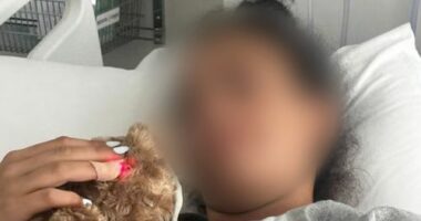 A 14-year-old girl bravely took a bullet to her thigh as she shielded two toddlers from the gunfire that rained down on crowds at Bondi Beach. ﻿