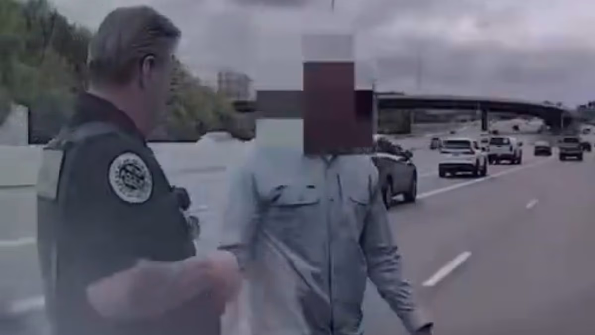 Tense bodycam footage shows cop shove state trooper driving local rep