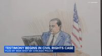 Testimony begins in civil trial on 2020 downtown Chicago police shooting at Grand CTA Red Line station