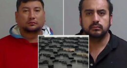 Texas gun smugglers Luis Torres Mujica and Jesse Joe Camacho arrested at southern border