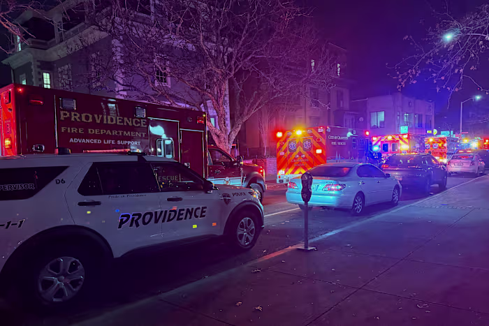 The Latest: Shooting at Brown University in Rhode Island