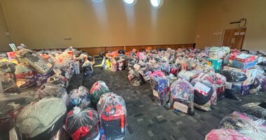 The Salvation Army of Johnson City distributes Angel Tree gifts