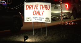 The last night for TMT Farms Christmas display