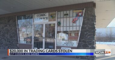 Thieves steal $20,000 worth of trading cards from Sangamon County store