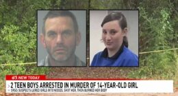 Third arrest made after 14-year-old found dead in the woods