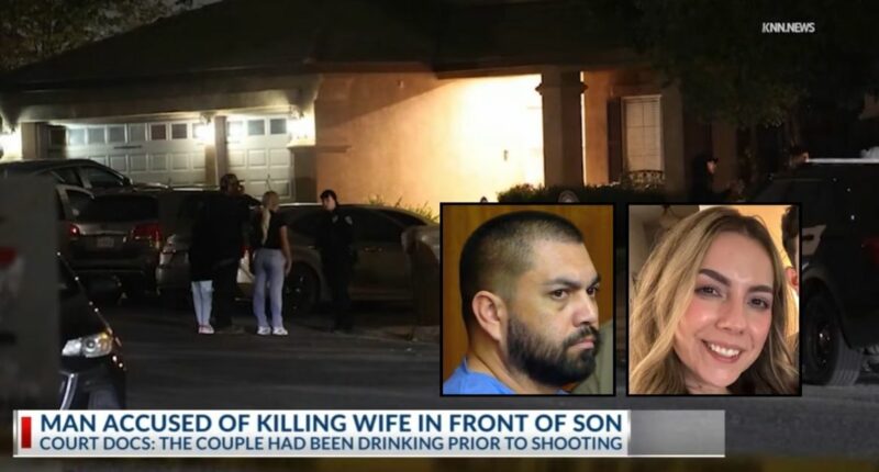 'This is what happens when you cheat': Husband blew wife away with AR-15 in front of their son, admitted he 'could have forgave her but I didn't,' cops say