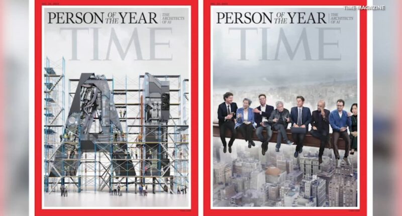 Time magazine names 'Architects of AI' as its person of the year for 2025