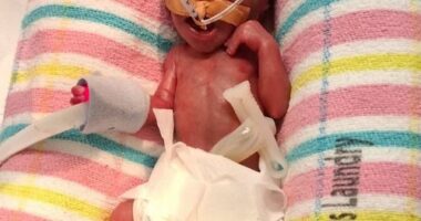 baby Charlie Jones is Queensland's smallest newborn