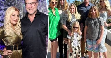 Tori Spelling reflects on ‘easy and loving’ co-parenting relationship with ex-husband Dean McDermott