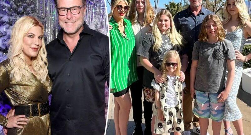 Tori Spelling reflects on ‘easy and loving’ co-parenting relationship with ex-husband Dean McDermott
