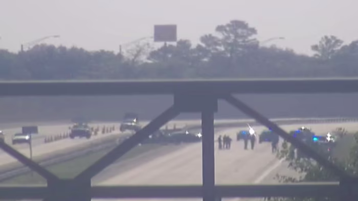 Trooper hurt in Brevard after pursuit leads to PIT maneuver on I-95; 2 in custody, FHP says