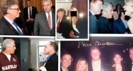 Trump, Clinton seen in new batch of Epstein photos released by Democrats
