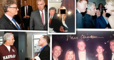 Trump, Clinton seen in new batch of Epstein photos released by Democrats