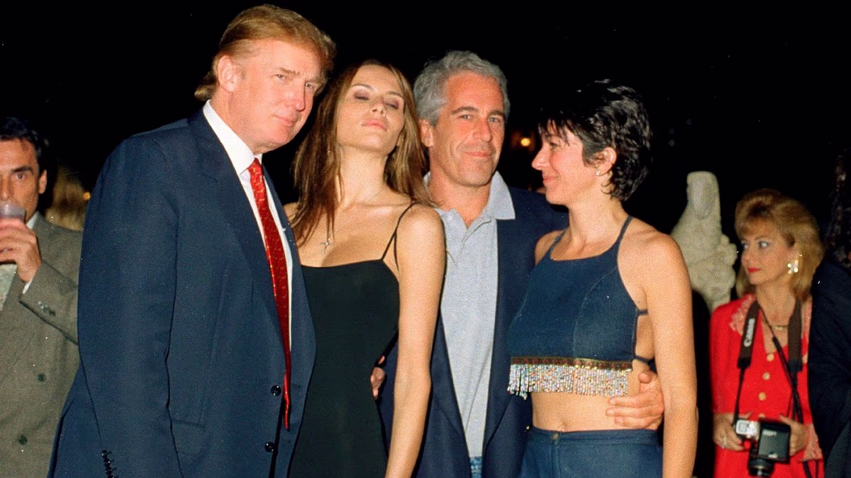 Trump DEFENDS Bill Clinton after 'terrible' Epstein files photo dump