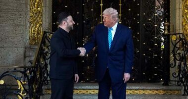 Trump Meets Zelensky at Mar-a-Lago, Says Putin Is Serious About Peace