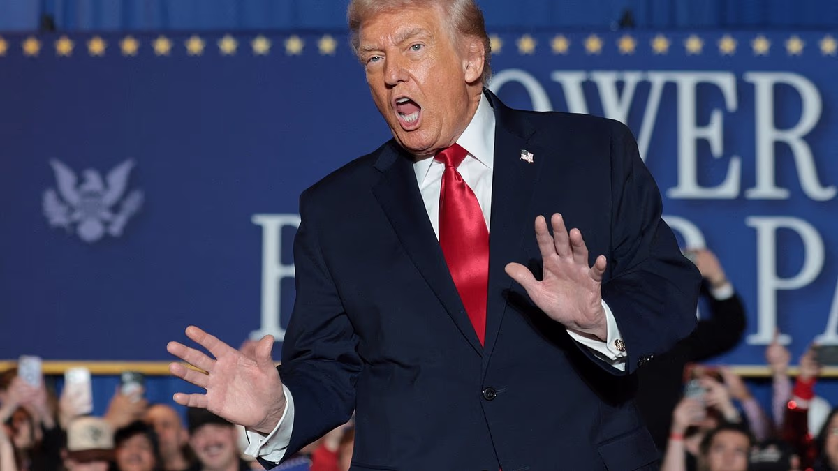 Trump addresses health fears following lively 90-minute rally