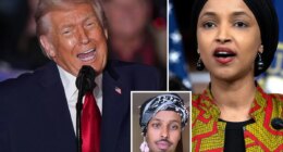 Trump fumes Rep. Ilhan Omar does nothing but 'b---ch,' insists she should 'get the hell out' of US