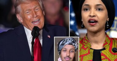Trump fumes Rep. Ilhan Omar does nothing but 'b---ch,' insists she should 'get the hell out' of US