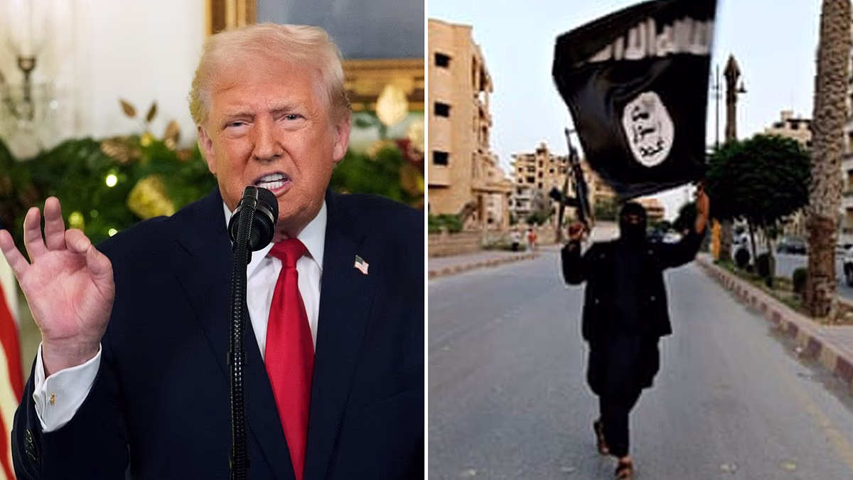 Trump launches massive airstrikes in Syria as 'vengeance'