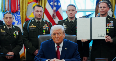 Trump signs order declaring illicit fentanyl a 'weapon of mass destruction,' citing national-security risks