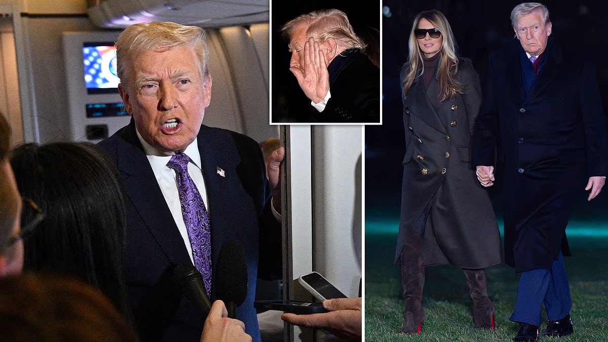 Trump's blistering insult to reporter who questioned his MRI results