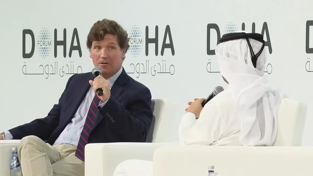 Tucker Carlson announces he is 'buying a place in Qatar'
