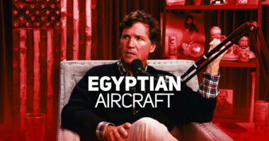 Tucker Carlson speaking on camera about the FBI and Charlie Kirk’s assassination