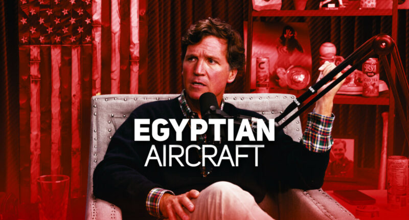 Tucker Carlson speaking on camera about the FBI and Charlie Kirk’s assassination