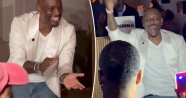 Tyrese Gibson brings the house down at Swizz Beatz’s starry Art Basel Miami afterparty