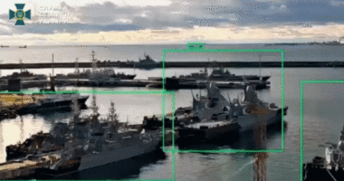 Ukraine says it carried out first-ever underwater drone strike on Russian submarine in Novorossiysk