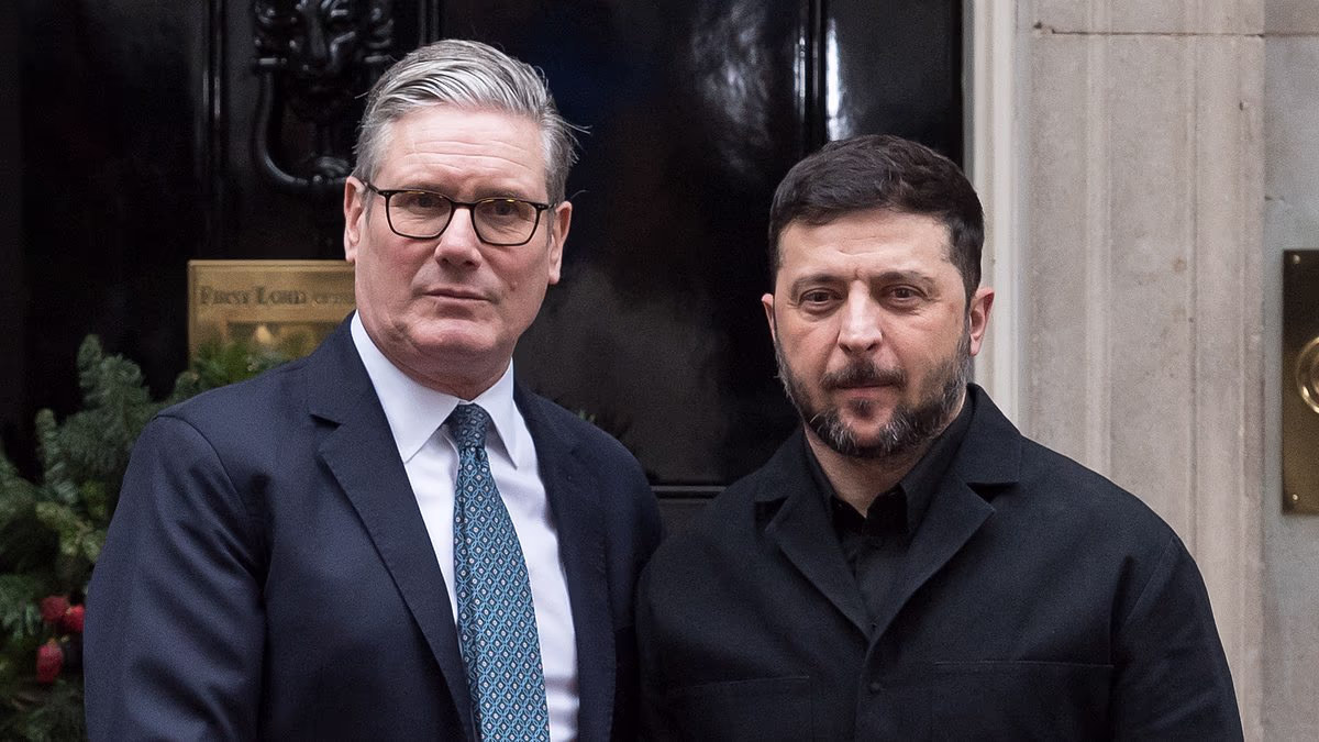 Ukraine to share edited peace plan after UK promised Zelensky billions