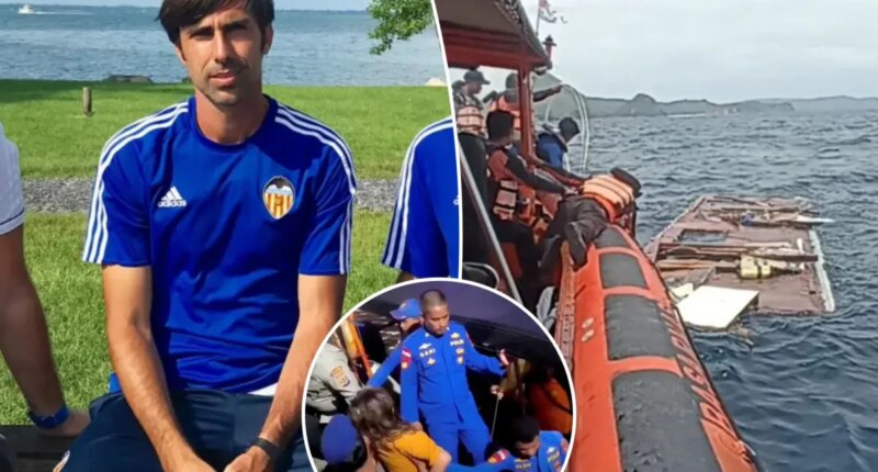 Valencia soccer coach Fernando Martin, his three kids dead after boat sinks in Indonesia