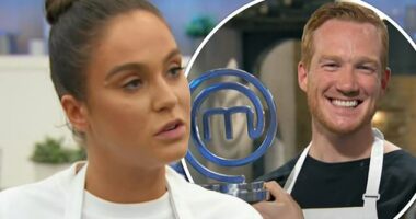 Vicky Pattison struggled to stop Greg Rutherford winning Masterchef