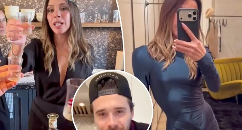 Victoria Beckham brushes off being blocked by son Brooklyn with holiday post