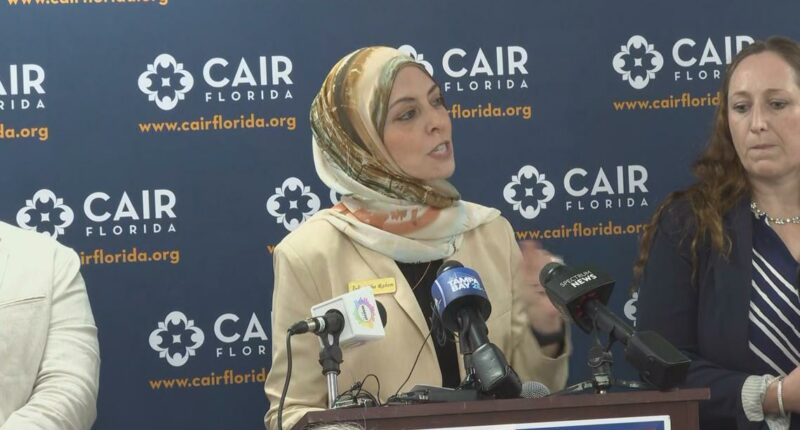 'We will not back down': Florida Muslim civil rights group announces legal action against Gov. DeSantis