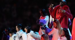Who performed with Snoop Dogg during the Netflix Christmas halftime show?