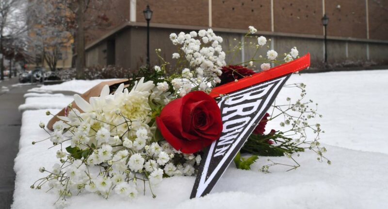 Who were the victims in the Brown University shooting?