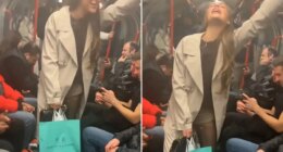 Woman’s controversial train act sparks debate over chivalry
